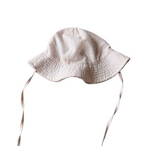 H&M Baby sun hat Kids' Hat with Chin straps pink size 12-18 months